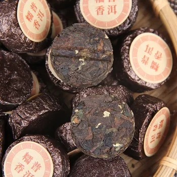 250g Kinijos YunNan Puer Arbatos Aukščiausios Saldainiai Mini Tuo Cha Prinokusių Glutinous Ryžių Skonio Pu-erh Arbata Išgalvotas Mini Tuo Arbata