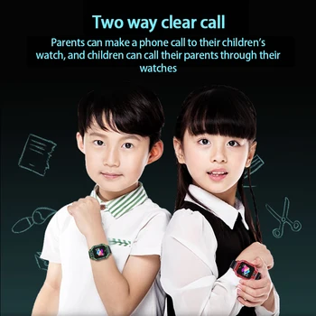 R36C Vaikai Smart Žiūrėti LBS Poziciją K12 Baby Smart Žiūrėti Dual Camera SOS Telefoną Žiūrėti Balso Pokalbių Smartwatch Vaikų Žiūrėti Dovana