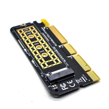 PCIE į M2 Adapteris M. 2 NVME Adapteris SSD M2 M. 2 PCIE Adapteris PCIE3.0 X16 Stove Kortelės M Rakto 