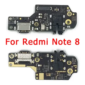 Originalus Mokestis Valdybos Xiaomi Redmi 8 Pastaba USB Įkrovimo lizdas PCB Doko Jungtis, Flex Plokštės Lizdo Pakeitimas Atsarginės Dalys