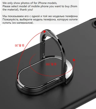 Piršto Žiedą Coque HTC U Žaisti Ultra Vienas 2 M8 Mini M9 Plius M10 Vandenyno Pastaba E5 Plius A9 X10 Atveju Automobilio Magnetinio Laikiklio Dangtelį
