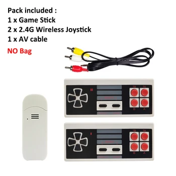 TV Retro Žaidimų Konsolės Consolas De VideoJuego 620 Žaidimai Pastatytas Mini Arcade Žaidimas Stick Su 2.4 G Bevielio Dvigubai Valdytojas
