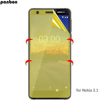 3D screen protector for Nokia 3.2 4.2 6.1 Plius 6 2018 5.1 3.1 Plius 3 2.1 Screen Protector, Pilnas draudimas ne stiklo