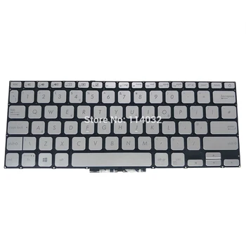 Nešiojamas klaviatūros ASUS VivoBook 14 2019 X409 x403 x409f JAV anglų UK GB black silver 0KNB0-2106US00 2105US00 0KNB0-3108SP00