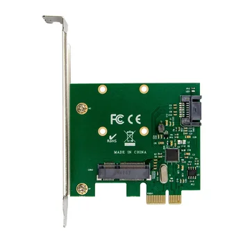 Pridėti kortelės PCIE SATA 3.0 Darbalaukio SSD Kietąjį Diską Plėtros Kortelę 6Gbps MSATA NGFF Adapteris Chip Asmedia ASM1061 Valdytojas