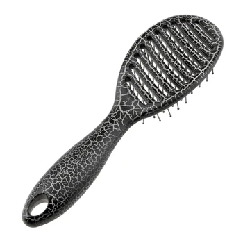 Pro Patvarus Plaukų Šukos Masažas Galvos Detangler Hairbrush Teptuku Moterų Šlapias Sausas