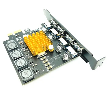 PCIE USB 3.0 Riser Card For Desktop 1 Set Professional 4 Port PCI-E Su USB3.0 HUB 