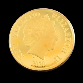Metai Pelės Progines monetas, Linkiu Jums Laimės Elizabeth II Sidabro Monetų Kolekcionieriams Pasisekė Žiurkės Siųsti Palaima Dovana 2020 m.