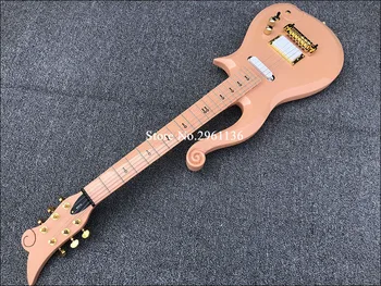 2020High kokybės, princas debesų elektrinė gitara,Rožinės spalvos elektrinė gitara su Klevų fingerboard kaklo su alksnis įstaiga,nemokamas pristatymas