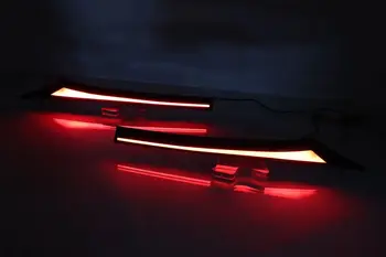 1Set Automobilio Galinis Bamperis Kamieno Uodegos Šviesos cx-5 cx5 2017 - 2020 LED Galinis Rūko Žibintas Stabdžių Žibintas Dinamiškas Posūkio Signalo Atšvaitas
