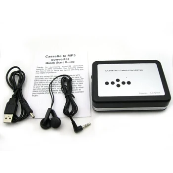 EZCAP 231 kasetinį į MP3 Converter USB Kasečių Surinkimo Walkman Grotuvas Įrašyti Konvertuoti Juostos į USB 