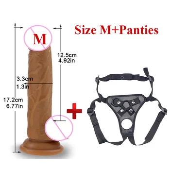 Silikoninis Dildo Realistiškas Penis su siurbtuko G Spot Vaginos Stimuliatorius Moterų Masturbacija Sekso Produktai Erotinio pobūdžio Orgazmą Sekso Žaislas