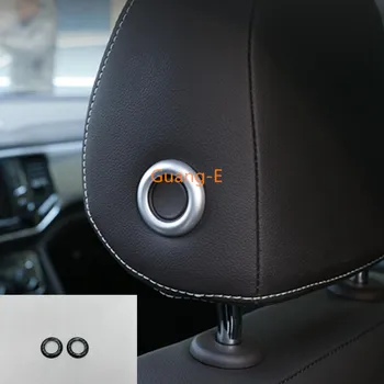 VW Teramont Sharan 2016-2019 & Bora CC Sagitar 2019 &T-Roc 2018 Automobilio sėdynės galvos atrama galvai pagalvę reguliavimo mygtuką padengti apdaila-