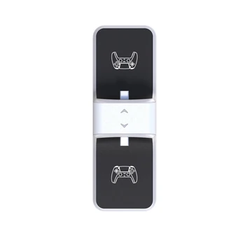 PS5 Įkrovimo Stotis Dual Charging Dock Įkroviklio Stovas PlayStation 5 DualSense Belaidžio Žaidimų Valdiklis