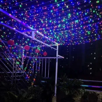 LED Styginių Šviesos 10M 100LED Keičiamas Apšvietimas Namuose Kalėdų Eglutė Vestuves Šventė Naujų metų Fėja Garliava