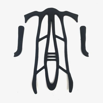 Lenktynių airsoft Dviračių trinkelėmis šalmas, kelių mtb kalnų dviračių pamušalas dviračio šalmas apsaugos kasko ciclismo aero šalmas priedai
