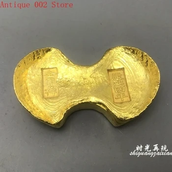 Antikvariniai aukso luito skyriuje Talismanas Kinijos monetų kolekcionieriams