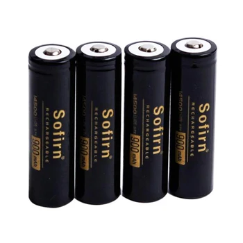 Sofirn Sofirn 14500 900mAh Baterija 3.7 V, Li-ion daugkartinio Įkrovimo Baterijos AA Ličio Elementų Baterijų, Aukščiausios Galvos
