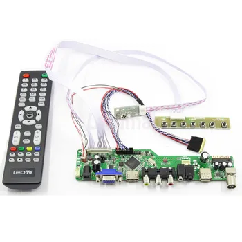 Latumab Naujas Rinkinys LP140WH4-TLA1 TV+HDMI+VGA+USB LCD LED ekrano Valdiklio Tvarkyklę Valdyba
