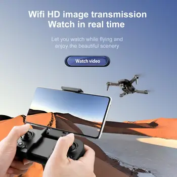 S68 RC Drone UAV Mini Oro Transporto UAV WiFi Su 4K HD Kamera aerofotografija Sraigtasparnis, Sulankstomas LED Šviesos Kokybė Pasaulio Žaislas