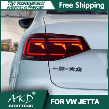 Galinių žibintų, Dėl Automobilio VW Jetta-2018 Jetta Mk6 Užpakaliniai Žibintai Led Rūko Žibintai DRL Dienos Žibintus Tiuningas, Automobilių Reikmenys