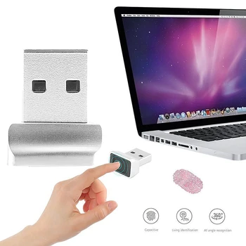 Mini USB pirštų Atspaudų Skaitytuvo Įrenginys, Skirtas 
