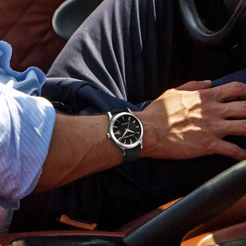 PAGANI DIZAINO 2019 Nauji vyriški Klasikiniai Mechaniniai Laikrodžiai Verslo Vandeniui Laikrodis Prabangos Prekės natūralios Odos Automatinis laikrodis