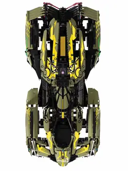 2021 Moyu Naujų aukštųjų technologijų V12 Serijos Koncepcija Superautomobilį Statybiniai Blokai, Plytos Modeliu nuotolinio valdymo Žaislai, Vaikų Gimtadienio Dovanos