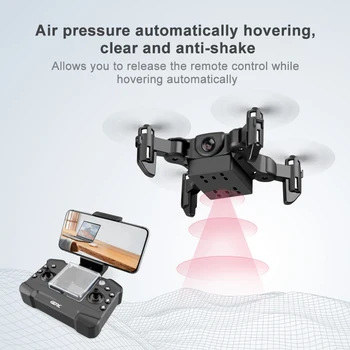Mini3 Lankstymo Drone 4k HD Kamera, Wifi Fpv aerofotografija Sraigtasparnių Oro Slėgio Fiksuotas Aukštis Quadcopter Drone Žaislas