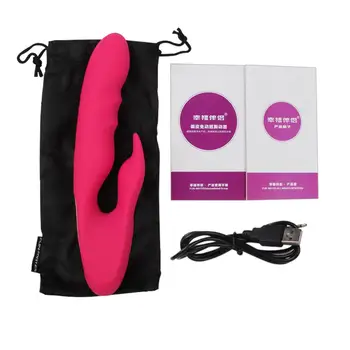 LEVETT Triušis Vibratoriai Moterims Vibratorių Sekso Žaislai G Spot Klitorį Stimuliuoja Makšties Wand Massager Suaugusiųjų vibrador Erotika Sexshop