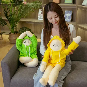 Bananų Žmogus, Lėlės, Minkšti Kimštiniai Korėja Populiarus Nuraminti Lėlės Kawaii Gimtadienį, Žaislai Vaikams, Kūdikiams