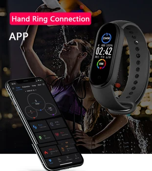 Naujas Smart Juosta Fitness Tracker Apyrankės Apyrankės Pedometer Sporto Smart Watch 