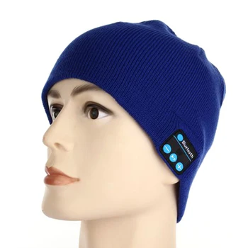 Žiemos Bluetooth USB Įkrovimo Ausinės Muzikos Skrybėlę Belaidžių Ausinių Bžūp Ausines Su Mic Sporto Skrybėlę, Mezgimo Beanie Skrybėlių Bžūp