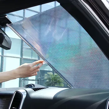 Prekinis, galinis stiklo skėtį nuo saulės, Automobilio Priekinio Lango Atspalvis UV Blokuoti Saulės Skydelis Auto Vandeniui Apsaugą Priekinio Dangtelio Vidų Automobilių