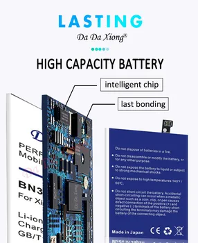 Da Da Xiong 3400mAh iPhone 5S bateriją, skirta iphone 5C baterija +Nemokamas Įrankiai