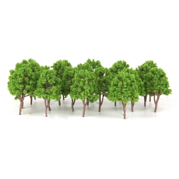 20pcs Miniatiūriniai Medžiai Geležinkelių 