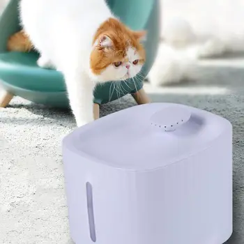 3L pet šuo, katė dubenį automatinė fontanas elektrinis vandens dozatorius vandens dozatorius su LED elektros tylus vandens tiektuvas USB