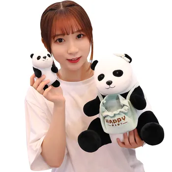 1pc 25cm Miela Mama&Baby Gyvūnų Pliušinis Žaislas Mielas Panda Polar Bear Kengūros Ežys Lėlės Vaikams Žaislas Kalėdų Dovana Mergaitėms