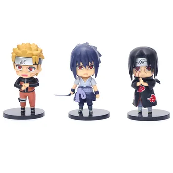 Naruto Pav Statulėlės Q Versija Lėlės Modle Žaislai Kakashi Itachi Naruto Anime Statula Kolekcines Gimtadienio Dovana Žaislas Figma