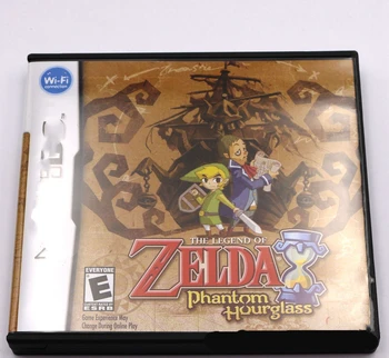 Nintendo DS 2DS 3DS Žaidimų Kasetė Konsolės Kortelės Legenda Zeld Phantom smėlio laikrodis anglų Kalba MUMS Versija