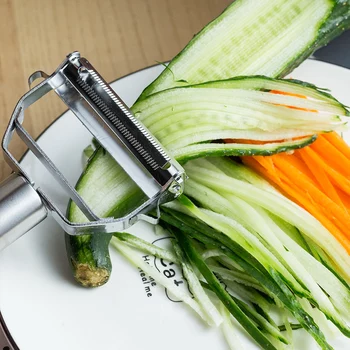 Nerūdijančio plieno daugiafunkcinis daržovių skustukas smulkintuvas smulkintuvas skustukas bulvių, morkų tarka virtuvės įrankį, virtuvės reikmenys