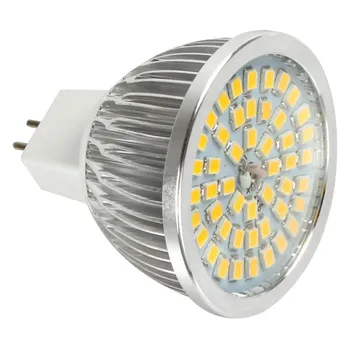 10vnt Dėmesio 7W LED Prožektorius Šviesos MR16 48LEDs SMD2835 Dekoratyvinis Šiltai Balta Šalta Balta 12V GU10 Lampada LED Lemputė AC85-265V