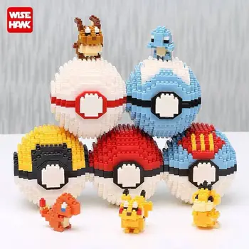 Poke Ball Micro Blokai Pikachu Eevee Charmander Psyduck Magikarp Lapras 