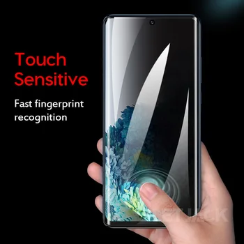 Anti Spy Screen Protector for Samsung Galaxy A22 A32 4G 5G A40 A52 A72 F41 F62 M21 M31 M51 20 Pastaba S20 S21 Plus Ultra Pilnas draudimas