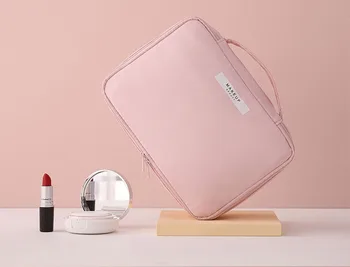 Naujas ponios mados kosmetikos krepšys nailono kosmetikos krepšys kelionių saugojimo krepšys, tualetinis krepšys nešiojamų kosmetikos krepšys kosmetologė saugojimo krepšys