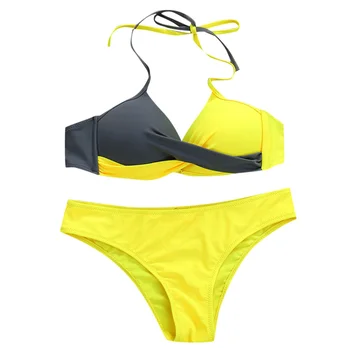 2021 Moterų Tvarstis Bikini Komplektas, Push-up Brazilijos maudymosi Kostiumėliai, Bikini, Mujer Plius Dydis maudymosi kostiumėlį, Moteriški