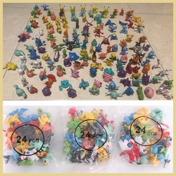Tomy Pokemon Duomenys Modelis Žaislų, Papuošalų Kolekciją 2-3cm Pokmon Anime Pav Viršaus Pakraunama Dovanų Sąrašo