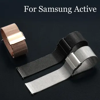 20mm 22mm dirželis Samsung Galaxy žiūrėti 46mm Pavarų S3 Pasienio Aktyviojo 2 46mm/42mm apyrankė 