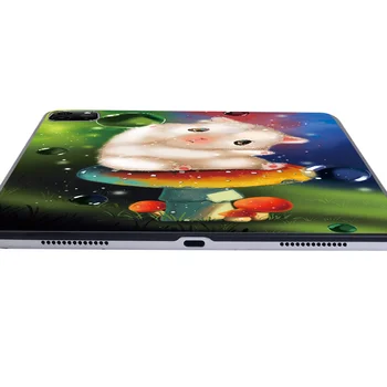 Apple IPad 4 Oro 2020 10.9 Colių A2072 A2316 A2324 A2325-Ultra Plonas Plastikinis Tablet Atgal Shell+Stylus