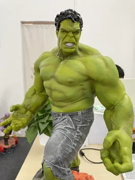 [VIP] Super Dydis 1/4 Skalės 60cm Super herojus GREEN GIANT Thanos Veiksmų skaičius, dervos Statula Žalia vyras Kolekcijos modelis žaislą dovanų